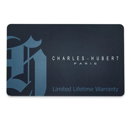 Reloj Hombre Charles Hubert Chapado en Oro Acero Inoxidable Esfera Negra  Foto 2 de 3