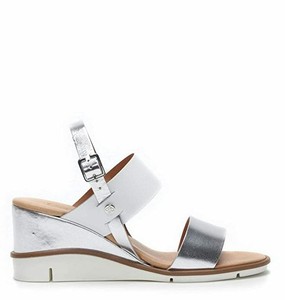moda in pelle white sandals