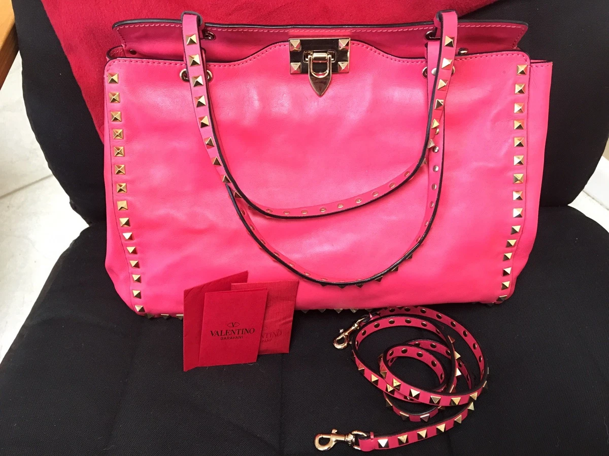 Valentino Pink Handbags on Sale