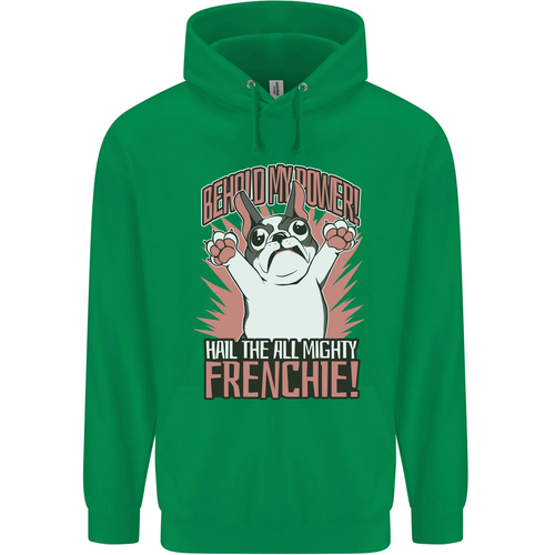 Funny French Bulldog Dog Frenchie Childrens Kids Hoodie - Picture 46 of 80