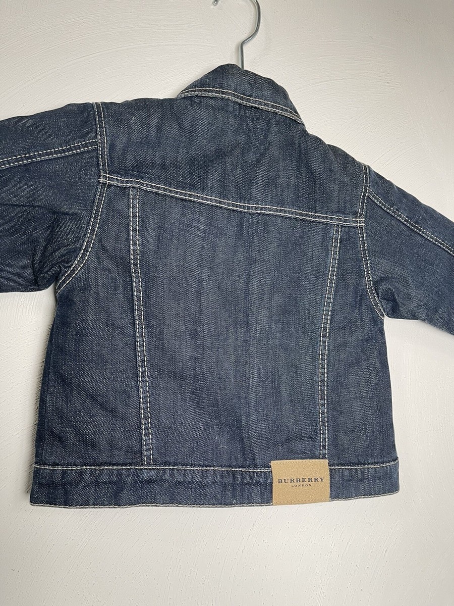 Burberry denim jacket kids 12 months | eBay