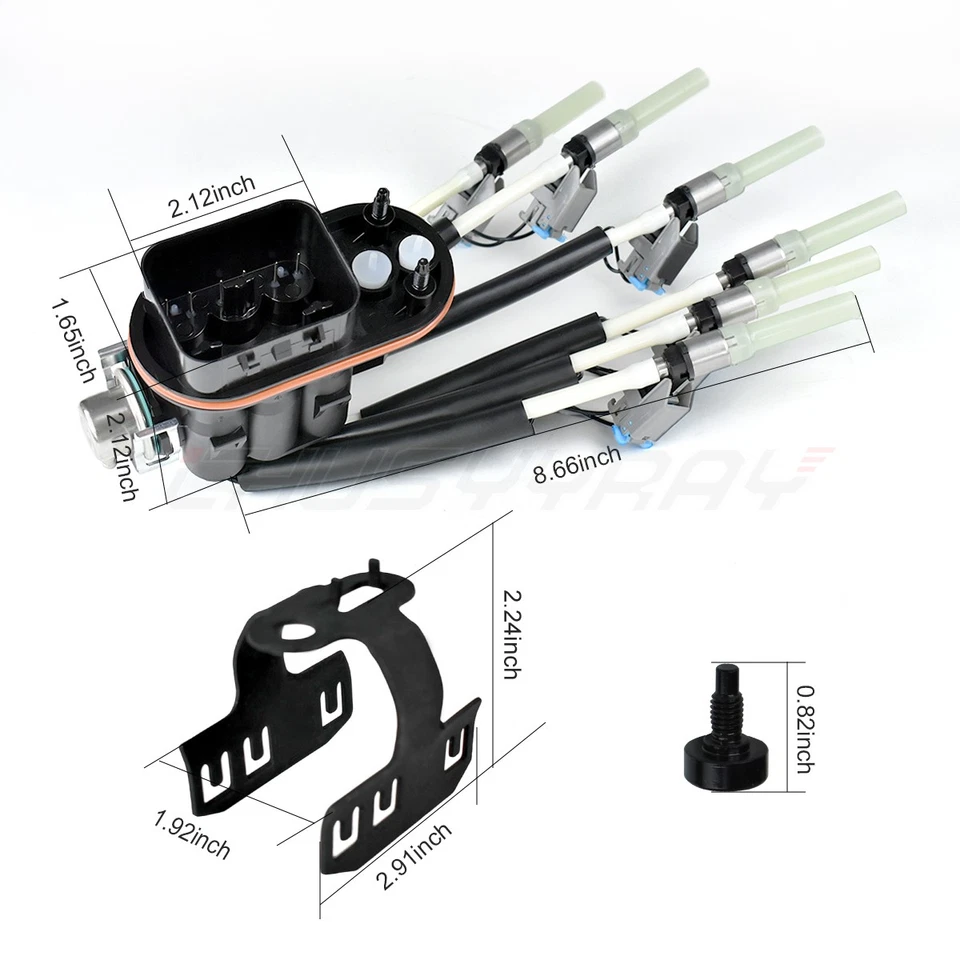 Spider Fuel Injectors 6 Cylinder for 1996-2004 GMC Sonoma V6 4.3L - Image 4 of 4