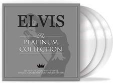 ELVIS PRESLEY - PLATINUM COLLECTION - 3LP WHITE VINYL - NEW & SEALED