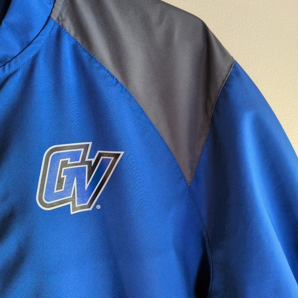 Chaqueta Grand Valley State University 3/4 Cremallera Jaula Talla M Foto 4 de 4