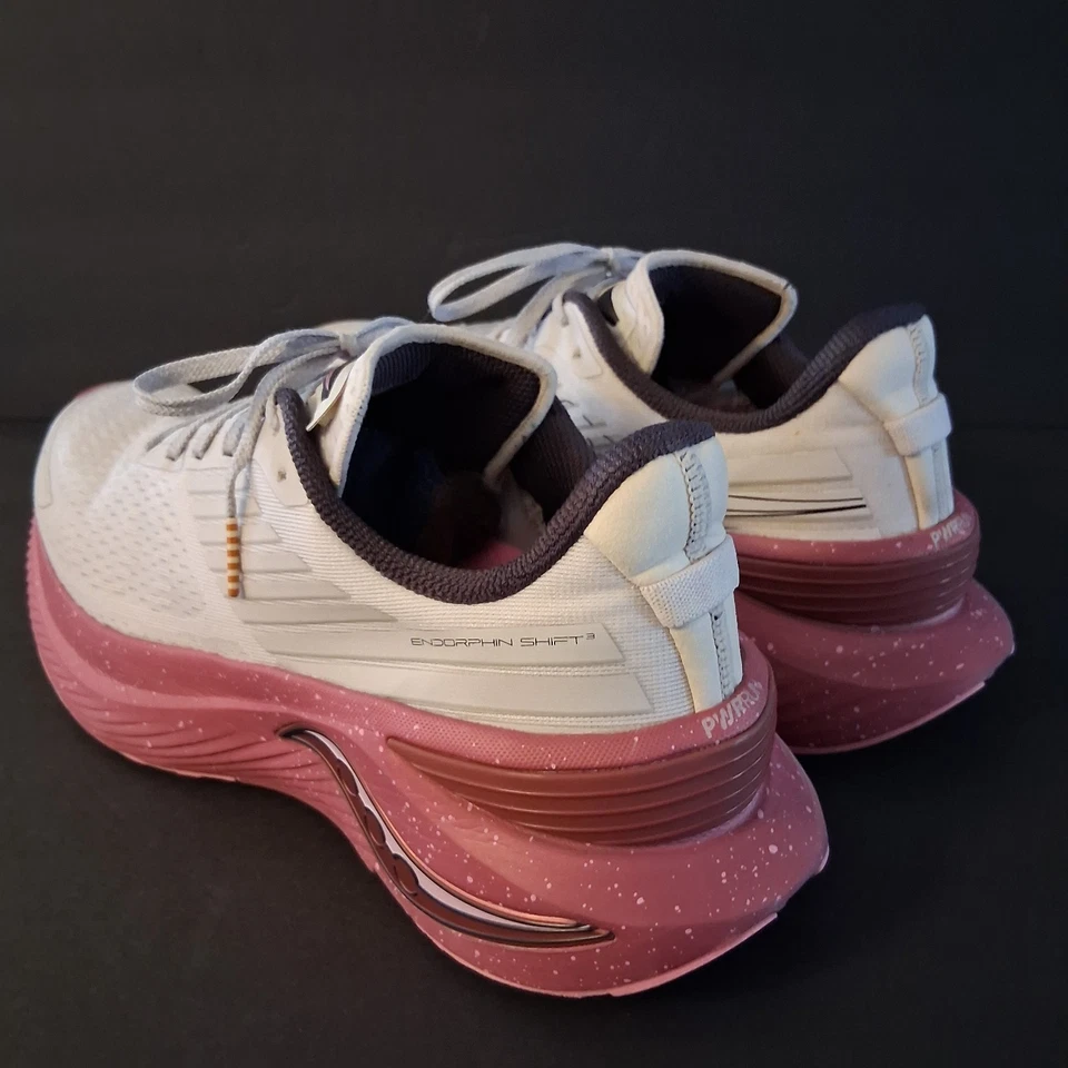 Saucony Endorphin Shift 3 Athletic Sneaker In Fog Peony Women's Size 11 - Image 3 of 4