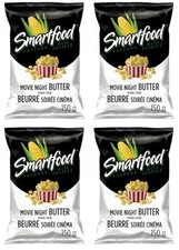 Smartfood Movie Night Butter Flavor Seasoned Popcorn, 150g 4 Pack 