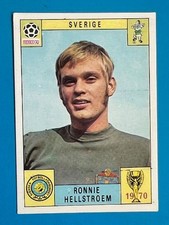 RONNIE HELLSTROEM Sverige SMEXICO 70 PANINI Card Figure Sticker Green Back NEW