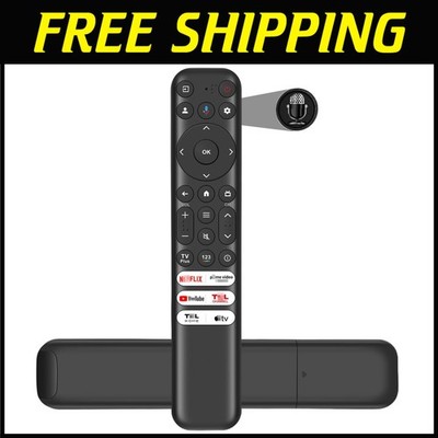 TCL Smart TV Remote - Voice Control & Shortcut Buttons
