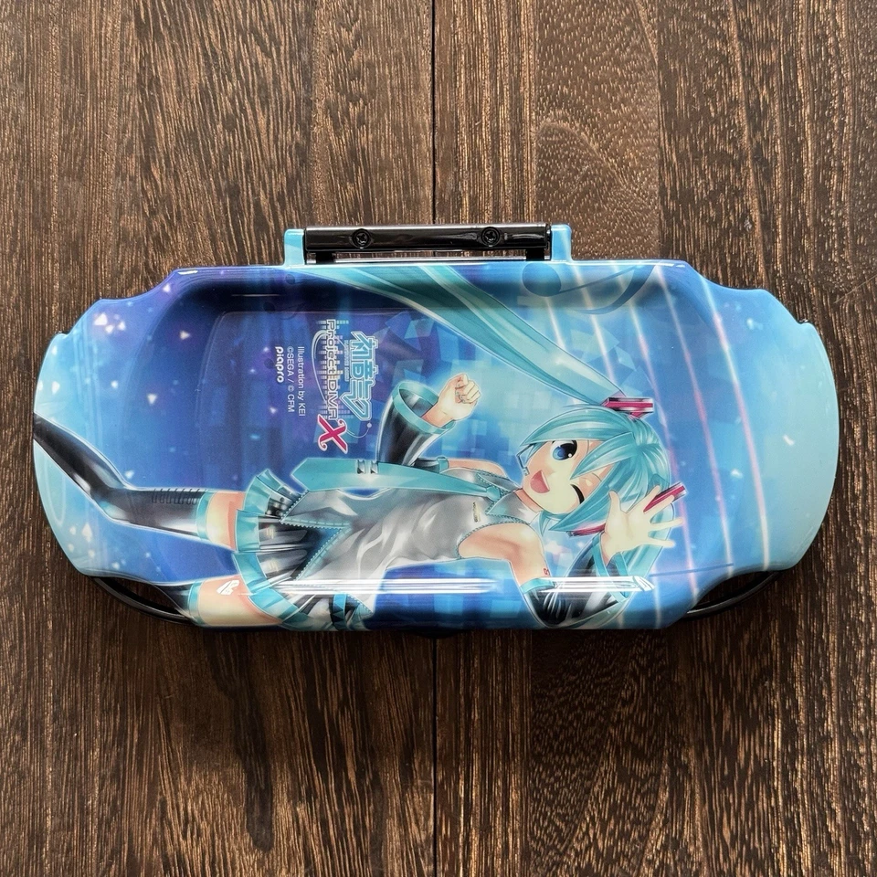 Caja de accesorios Sony PS Vita HORI Hatsune Miku Project Diva X PSV-150 completa JPN Foto 2 de 4