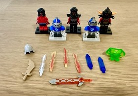 LEGO Nexo Knights Lot 70312 70313 70319 Minifigs Accessories Extras