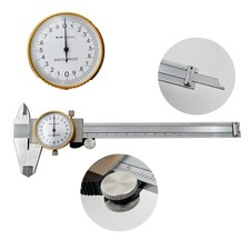 Dial Calipers 15 Cm 0.02 Mm Accuracy Stainless Steel Vernier Caliper Imperial Ca