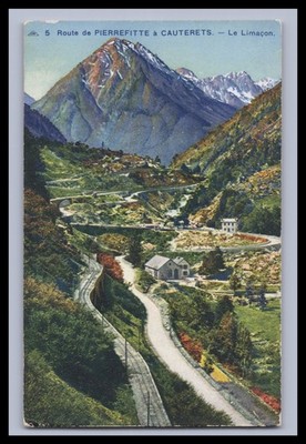 Ansichtskarte Route de Pierrefitte à Cauterets / Le Limacon - Frankreich