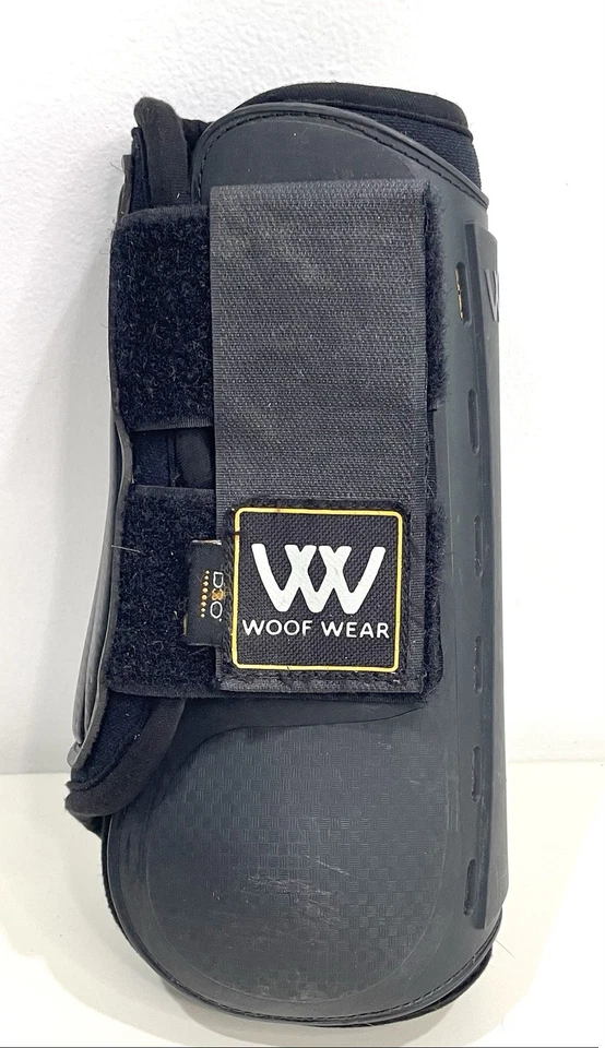 Juego de 4 botas de evento de cepillado de caballos WOOF WEAR medianas WB0042 WB0043 defecto de repuesto Foto 4 de 4