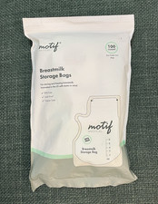 Motif Medical Breastmilk Storage Bags - 2 Bags 100ct  40 ct Leak-Proof 8oz