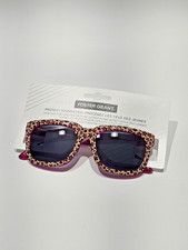 Foster Grant Kids Sunglasses 100 UVA-UVB Protection 3 Pink with Stars