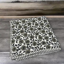 West Elm Laney Floral (1) Pillow Sham Euro Elm Color Multicolor NWOT