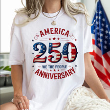 Camiseta America 250 We The People USA 250 Aniversario, Camiseta 250 Años de Libertad