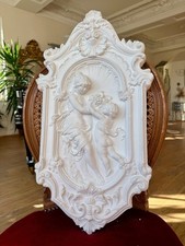 Stucco Centre- wunderschönes Relief 101-417 Barock-Stil aus Stuckgips