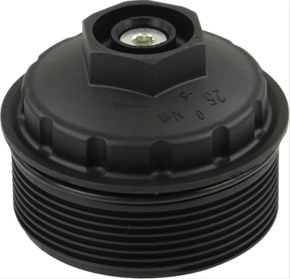 1 tapa limpia de la carcasa del filtro de aceite del motor para REEMPLAZAR Audi Volkswagen OEM # 071115433 Foto 4 de 4