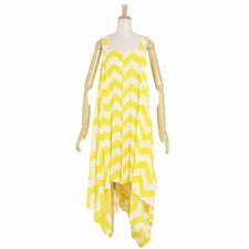 ISSEY MIYAKE One Piece Dress Full Pleated Plaid Top for Women 2 (M Used MOLO-0