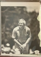 jack Nicklaus signed 8x10 photo; JSA