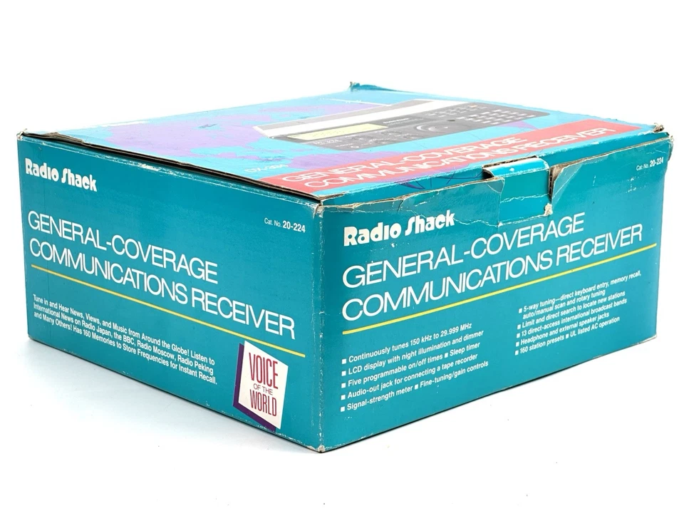Радиоприемник Radio Shack DX-394 коротковолновый AM SSB радио ОТЛИЧНО ПОДХОДИТ ДЛЯ НАЧИНАЮЩЕГО СЛУШАТЕЛЯ - Изображение 4 из 4