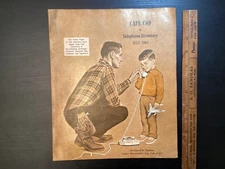 1964 Cape Cod Telephone Directory:  New England Telephone Eastern Massachusetts