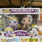 New ListingFunko Pop! Vinyl: Disney Ursula & Cruella de Vil Hot Topic Excl 2-Pack