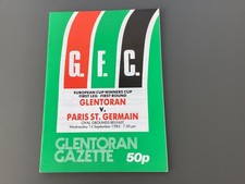 Glentoran v Paris St. German September 1983
