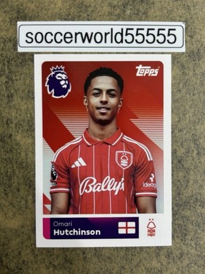 TOPPS PREMIER LEAGUE 2026 - Sticker Nr. 437 - OMARI HUTCHINSON