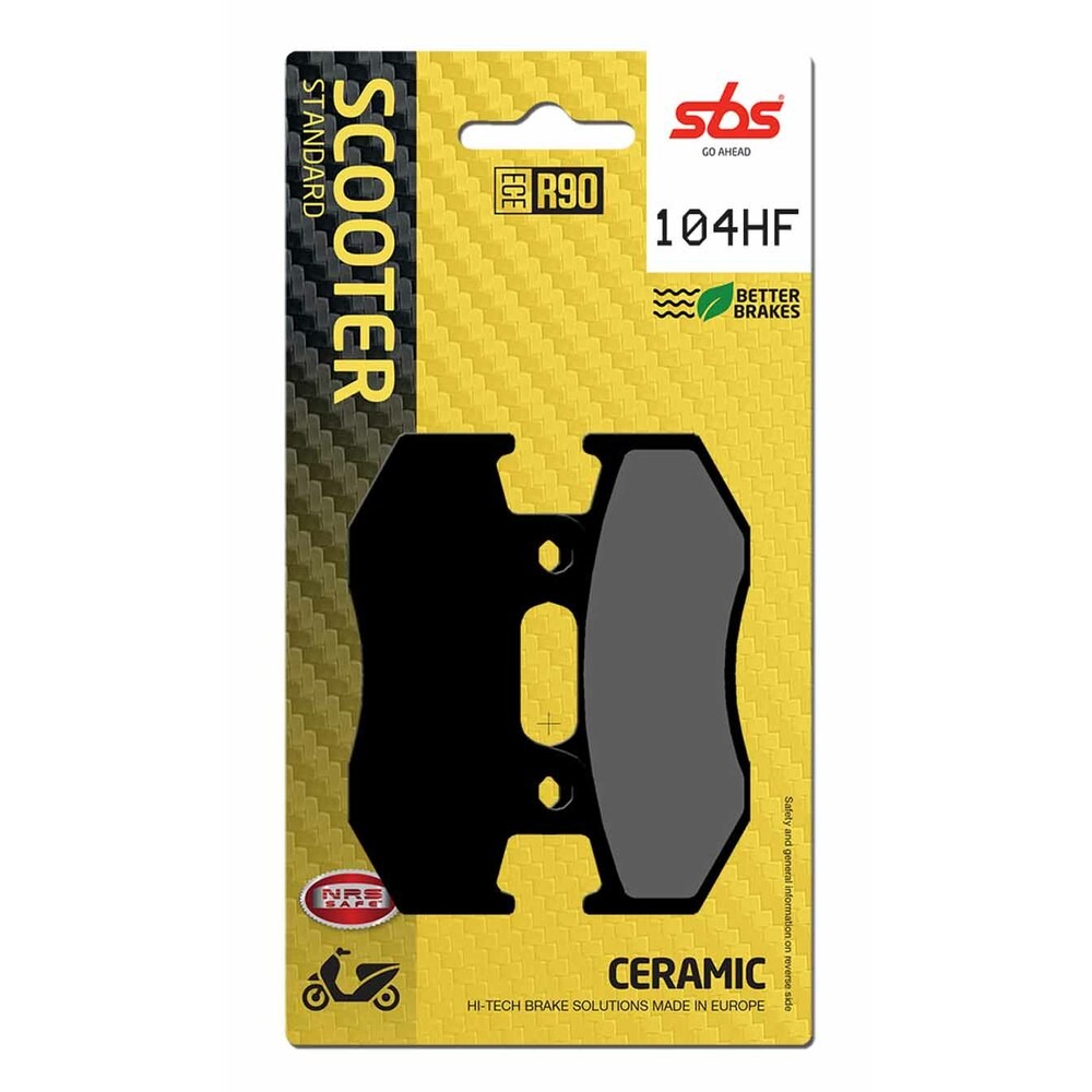 Brake Pads for HONDA NES 150 2000-2006 Front Street SBS - Image 6