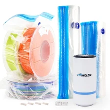 Moisture-Proof & Dust-Proof Filament Storage Vacuum Bags, 28PCS Kit Included