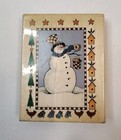 Snowman Birdhouse Frame Tree Mitten Rubber Stamp Uptown L25053