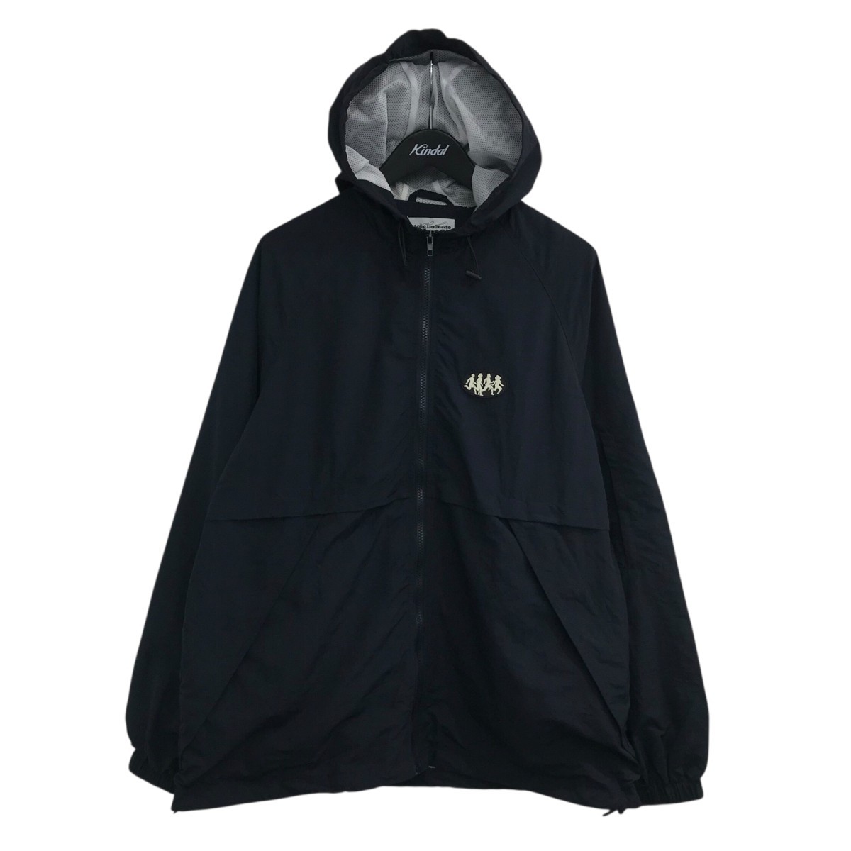 Carne Bollente CL2411007 Hooded Nylon Jacket Navy M 3121 Size:M 