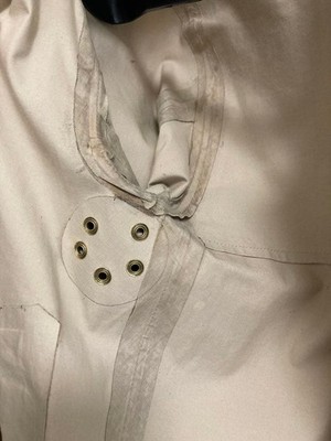 MACKINTOSH FENWICK Beige Rubberized Raincoat Size 36 Scotland Nice