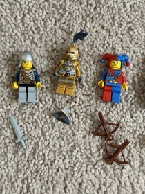 LEGO Castle Drawbridge Defense 7079 Incomplete W BOX Manual Gold Knight Cas415