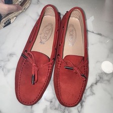 Tod  s Red Loafer Size 37
