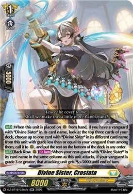 x1 Divine Sister, Crostata - DZ-BT12/036EN - RR CFV M/NM