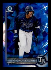 2022 Bowman Draft Sapphire Edition #BDC-40 Willy Vasquez