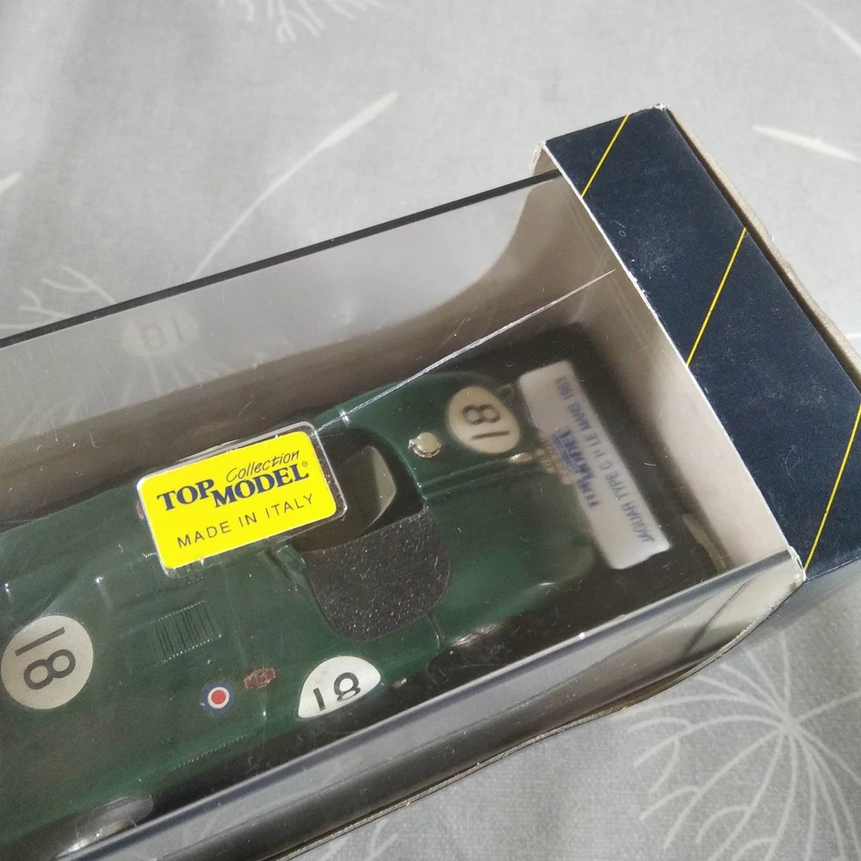 JAGUAR C-type Le Mans 1953 - miniature 1/43 TOP MODEL Italy [252] - Photo 4/4