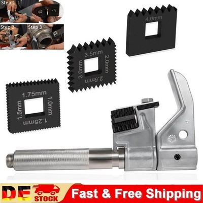 For OTC 7402 Universal Outside Thread Chaser Repair Tool & 202817 Metric Die Set