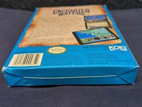 BOX ONLY Nintendo NES Uncharted Waters S4-5