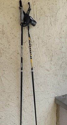 Ultraleichte Finnische Nordic-walking Stöcke, Carbon, Neu 120 cm Incl Schlaufen,