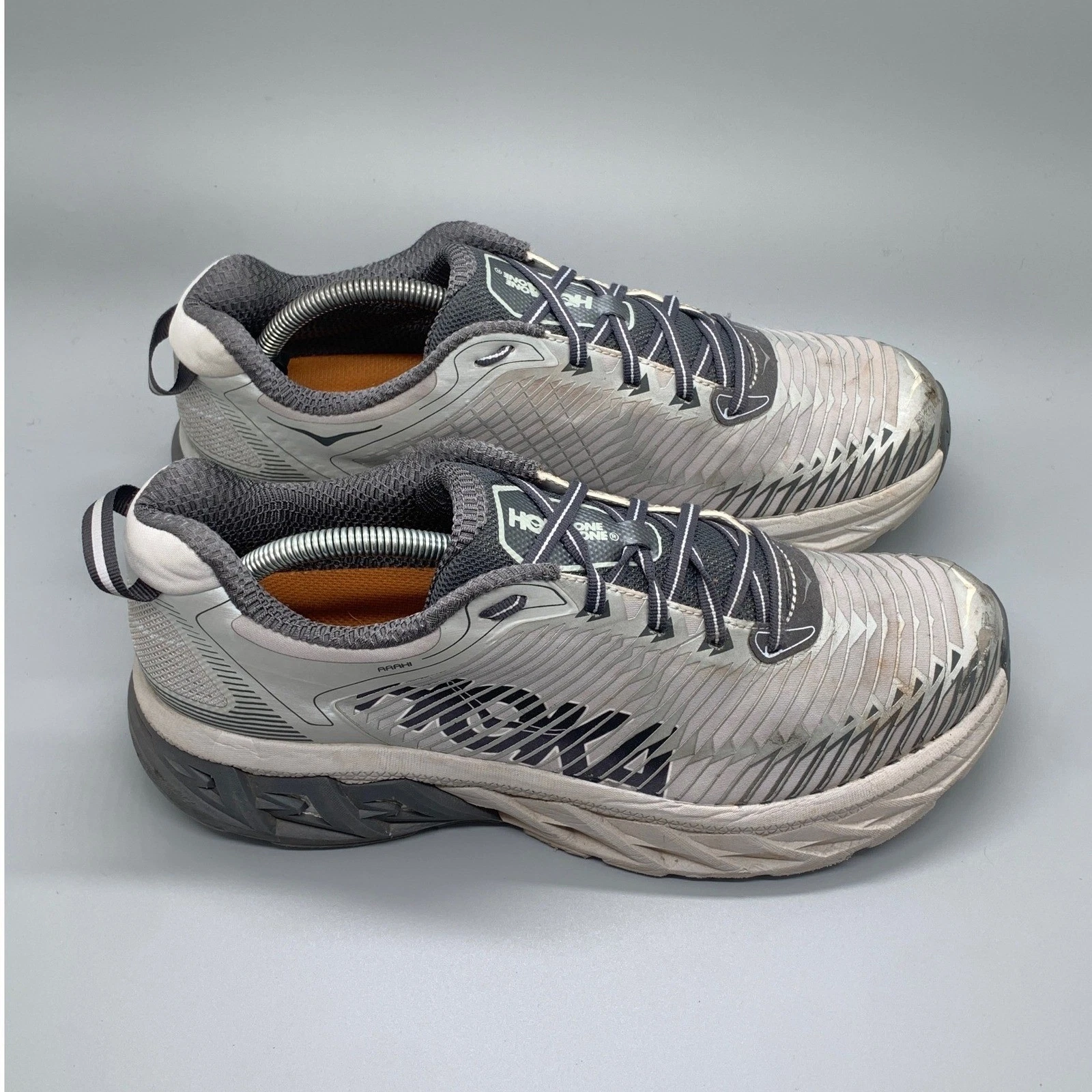 Hoka One Arahi Gray Running Shoes Men's Sz 11