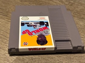 Michael Andretti's World GP Nintendo Nes w/Clamshell Case Tested Authentic