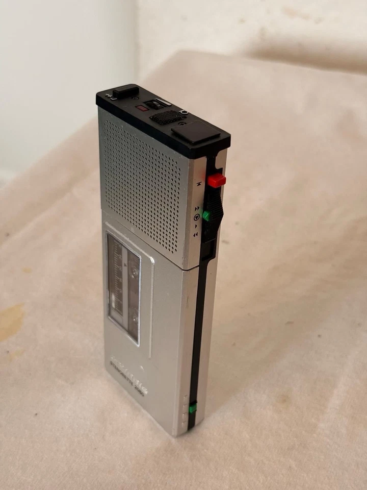 🎙️ Grundig Stenorette 2080 Diktiergerät Metallgehäuse + Kassette – DEFEKT - Bild 3 von 4