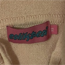 Edikted Pink Full Zip Hooded Long Sleeve Hoodie Sweatshirt Women  s Size S