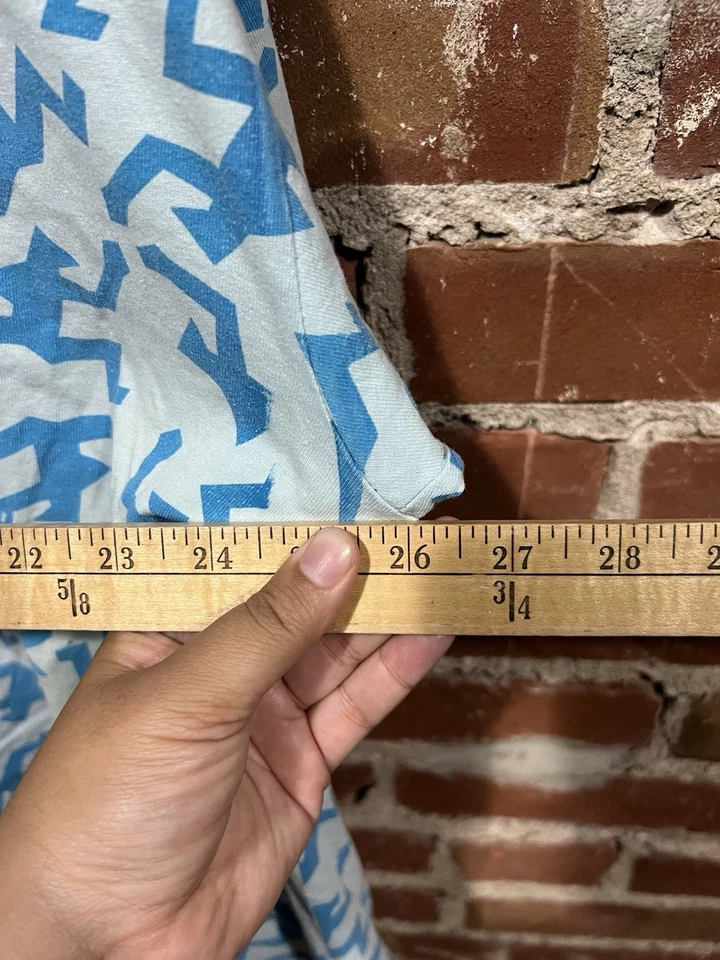 Camisa Rocksmith Azul Blanco AOP 2XL Para Hombre Foto 4 de 4