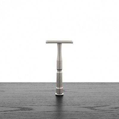 Blackland Vector Satin Finish Single-Edge Safety Razor Silver
