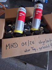 Bauschaum/Pistolenschaum/Markenschaum siehe Bilder 15 Dosen MHD abgelaufen 01/26